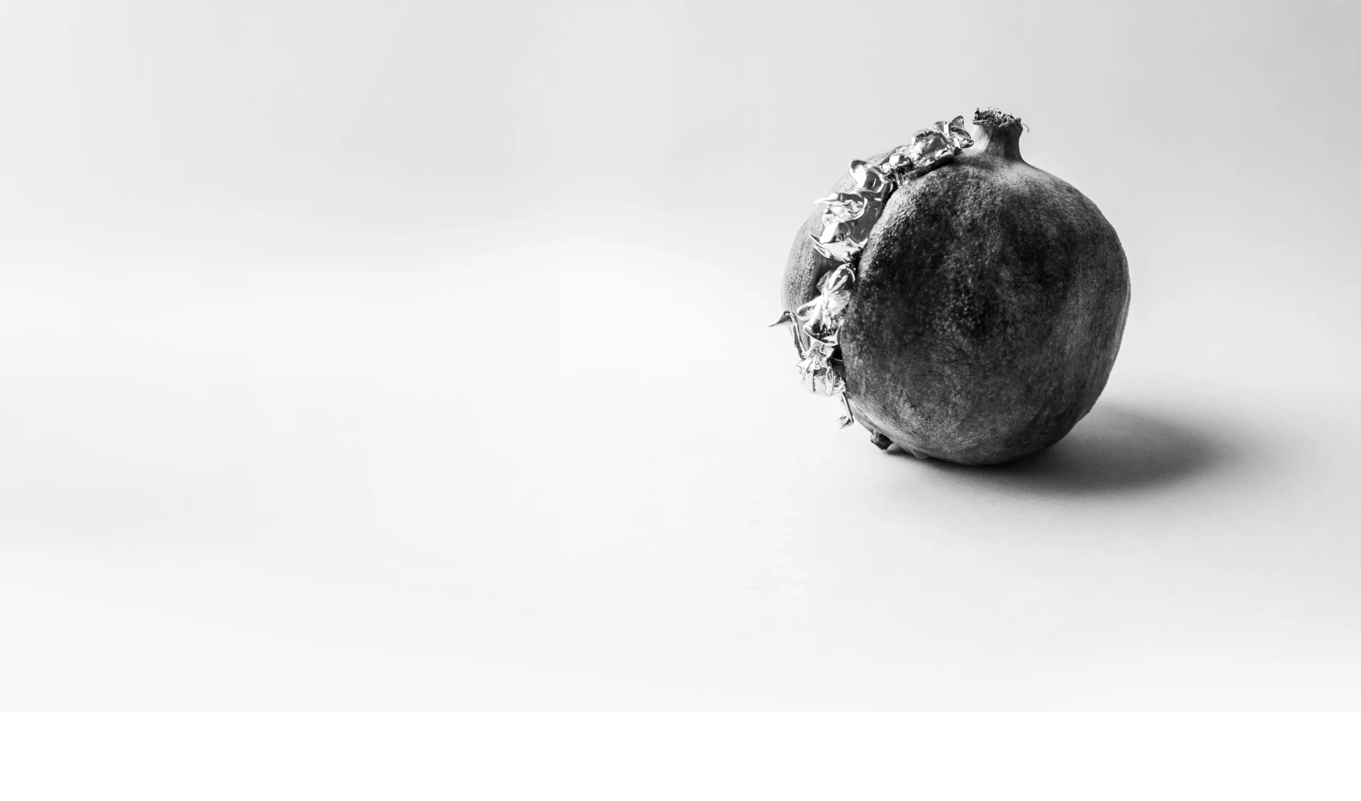 Pomegranate with figurine